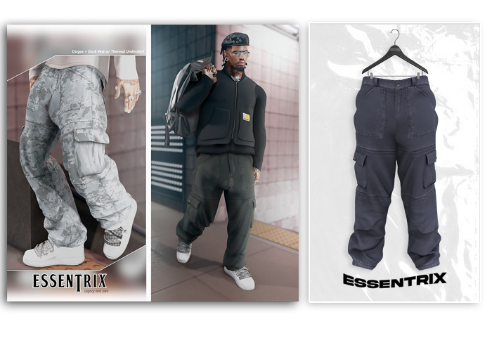 -ESSENTRIX-. Cargo (Blue)