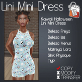 ~TL~ Kawaii Halloween Lini Mini Dress