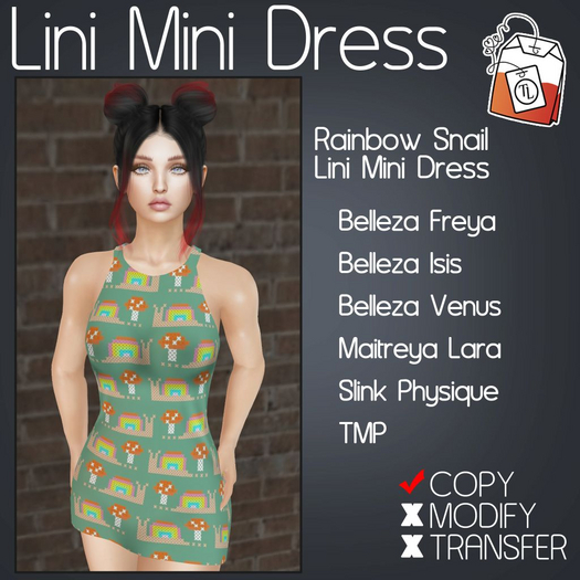~TL~ Rainbow Snail Lini Mini