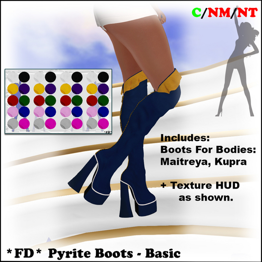 *FD* Pyrite Boots [BOXED] Basic