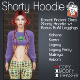 ~TL~ Kawaii Ancient Ones Shorty Hoodie Set