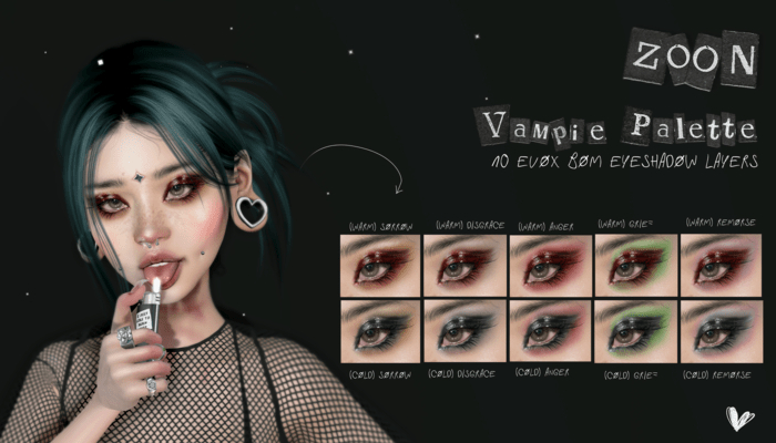 ZOON // Vampie Palette Set 