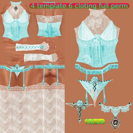 corset vert turquoise couleur chaude