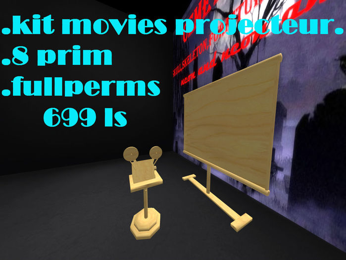 Kit Movies Projector(box)