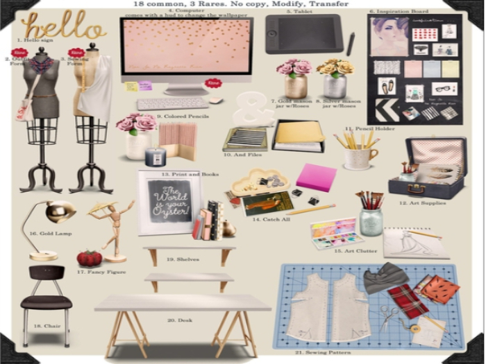 -tres blah- Workspace - Art Supplies 2