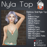 ~TL~ Rainbow Snail Nyla Top