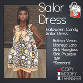 ~TL~ Halloween Candy Sailor Dress