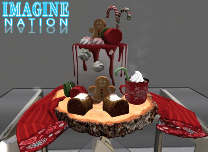 Imagine Ginger Christmas Cake