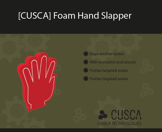 [CUSCA] Foam Hand Slapper