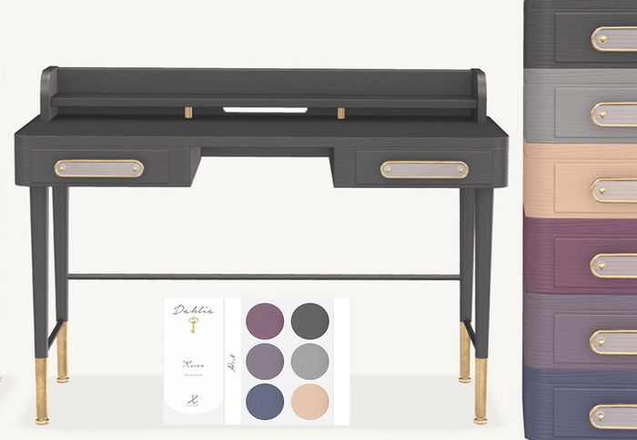 Dahlia - Raven - Writing Desk 