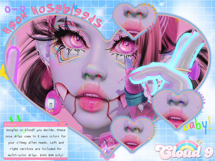#cloud9 neon nosebleeds (EVOX BOM)