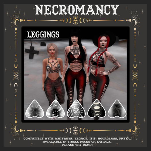 **Necromancy** - Leggings - Fatpack