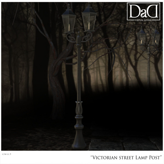 DaD - Victorian Street Lamp Post