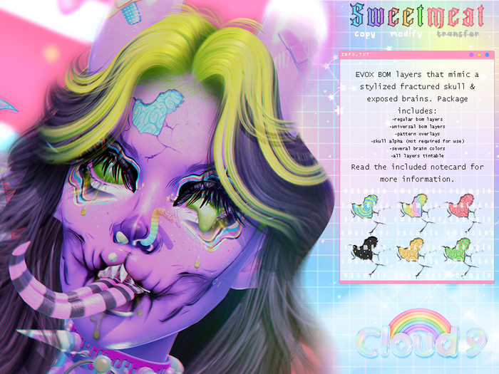 #cloud9 sweetmeat fractured skull + brains (EVOX BOM)