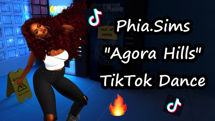 Phia.Sims Agora Hills TikTok Dance Animation