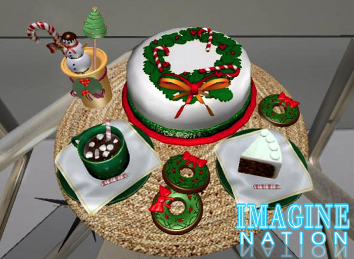 Imagine Xmas Wreath Cake Set