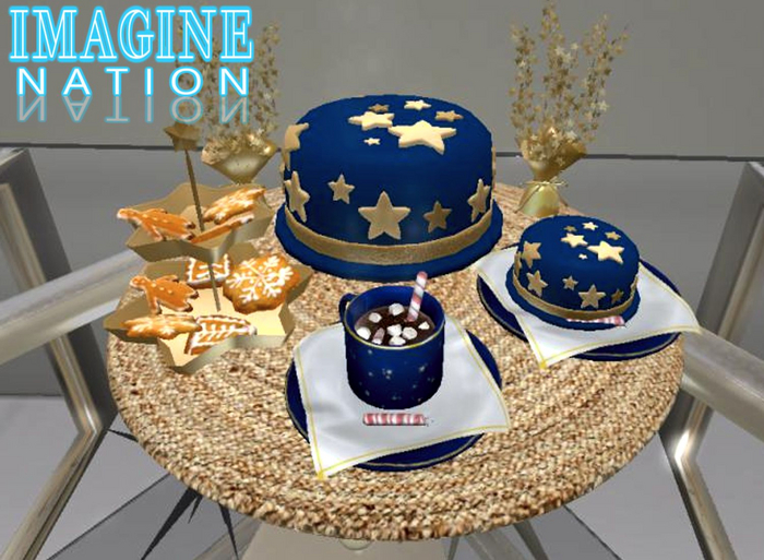Imagine Gold Star Cake