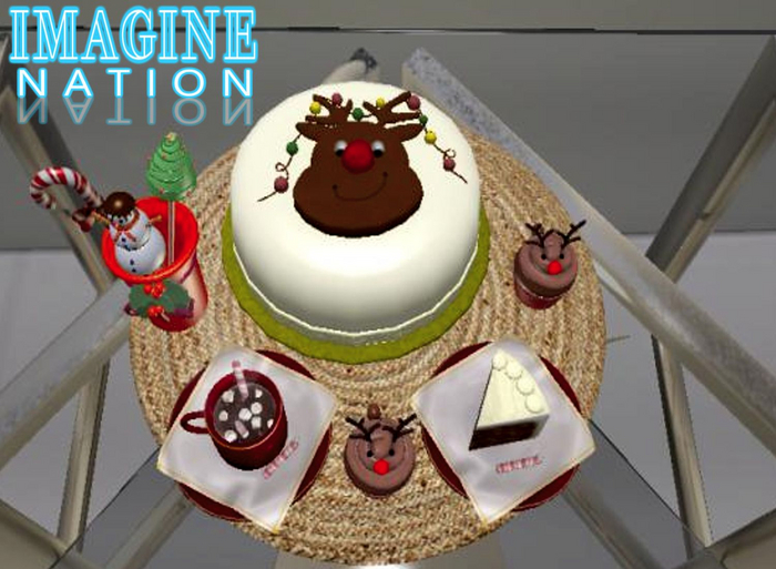Imagine Rudolph Cake Set