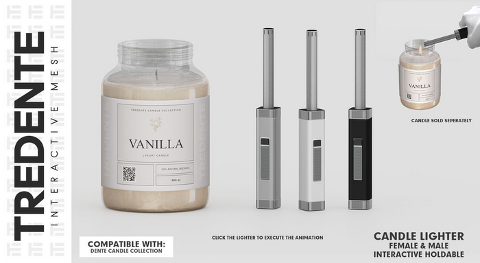 Tredente // Candle Lighter [BLACK] (Packed)