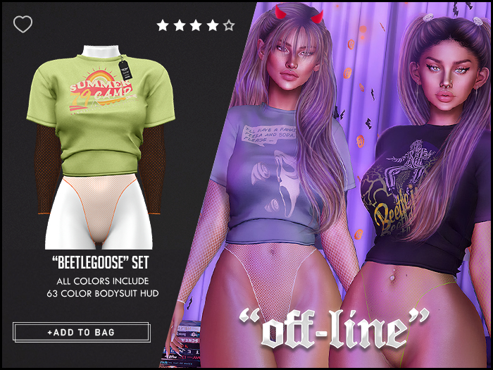 "Off-Line" x "BeetleGoose" Set / Print 7