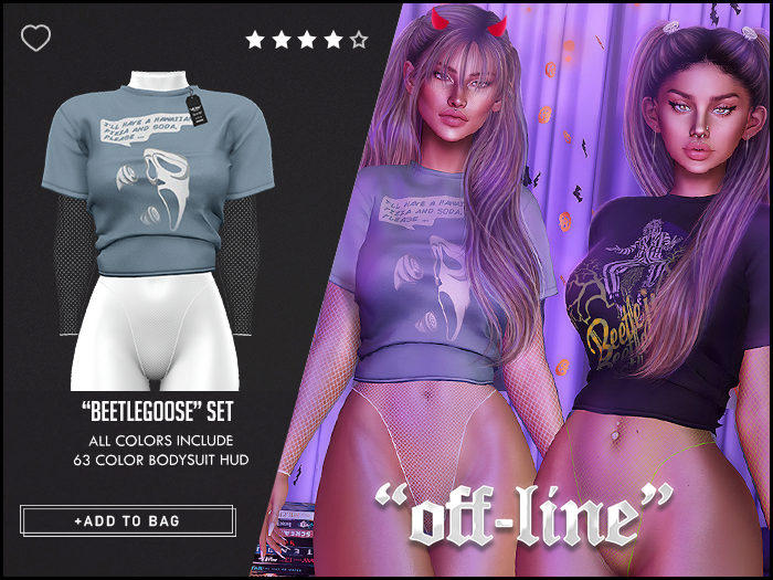 "Off-Line" x "BeetleGoose" Set / Print 6
