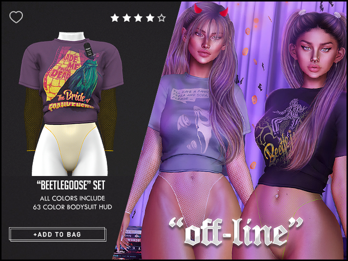 "Off-Line" x "BeetleGoose" Set / Print 5