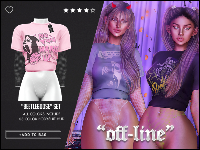 "Off-Line" x "BeetleGoose" Set / Print 4