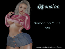 aX: Samantha Outfit Pink