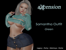 aX: Samantha Outfit Green