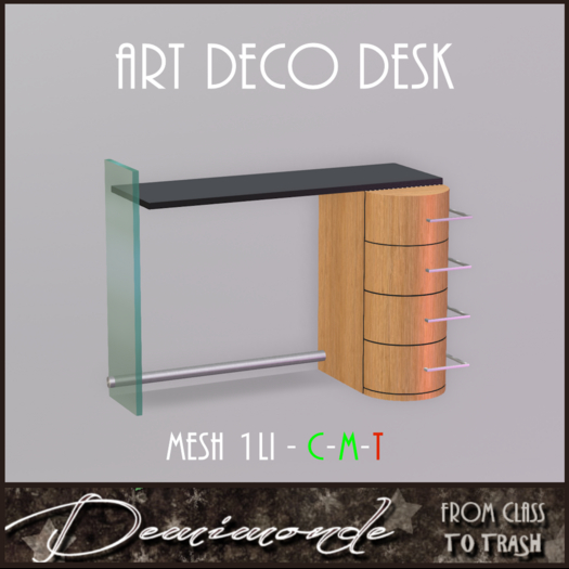 [CYN] Art Deco Desk