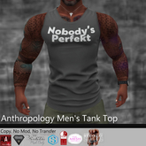 Nobody's Perfekt Men's Tank Top (FTNL)