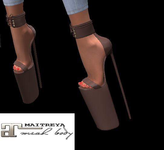 Jackie's Boutiquie High platforms  Brown   Boxed