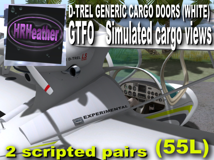 [HRH] D-Trel WHITE GENERIC cargo set (BOX)