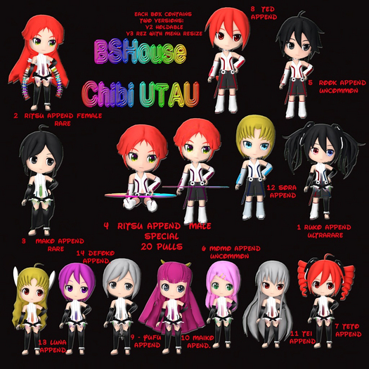 14 BSHouse Chibi Utan - Defoko Append.