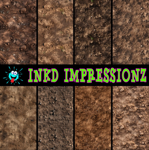 Dirt Ground Cover Texture Pack 001