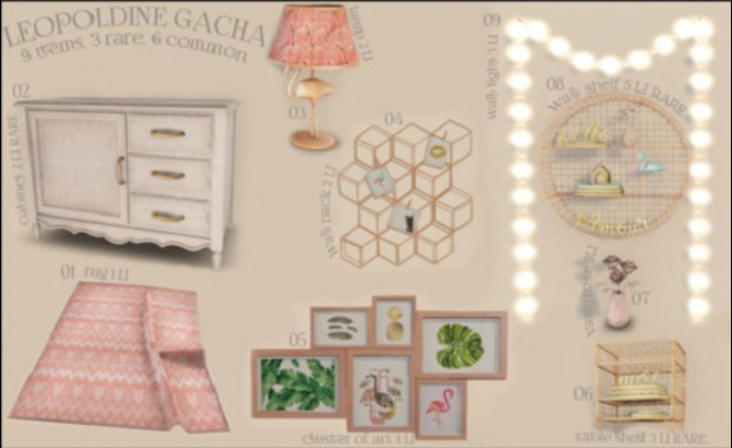 LEOPOLDINE GACHA - vase/roses