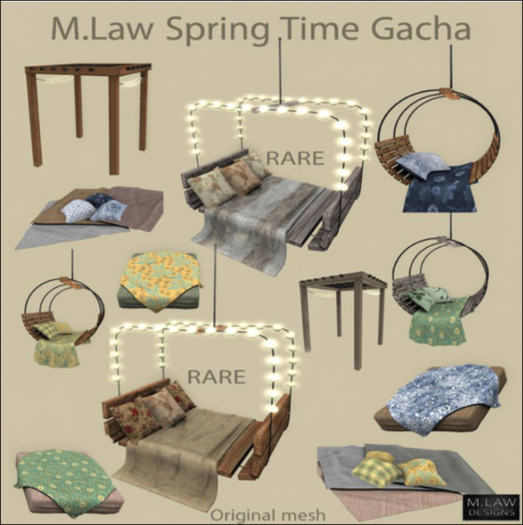 .:M.LAW:.  Spring Time Gacha rug two