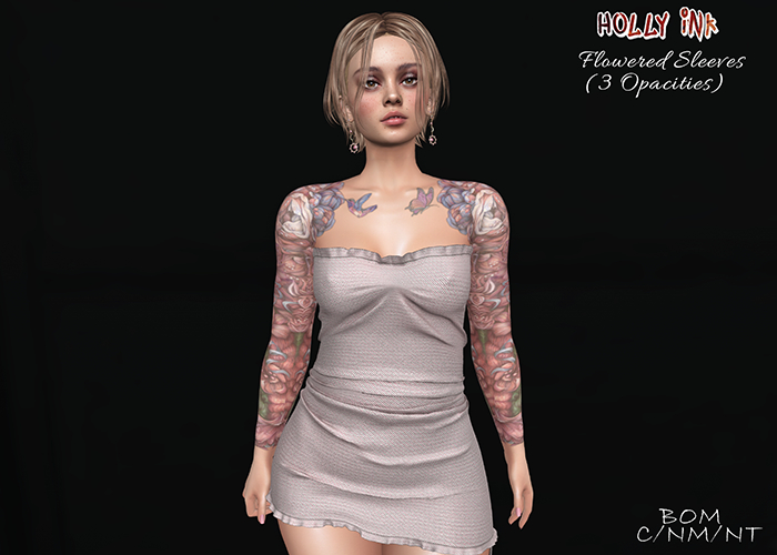 Holly Ink - Flowered Sleeves - BOM Tattoo