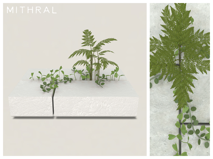 Mithral * Cube Planter Fat Pack