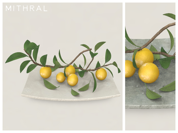 Mithral * Orange Branch Plate Fat Pack