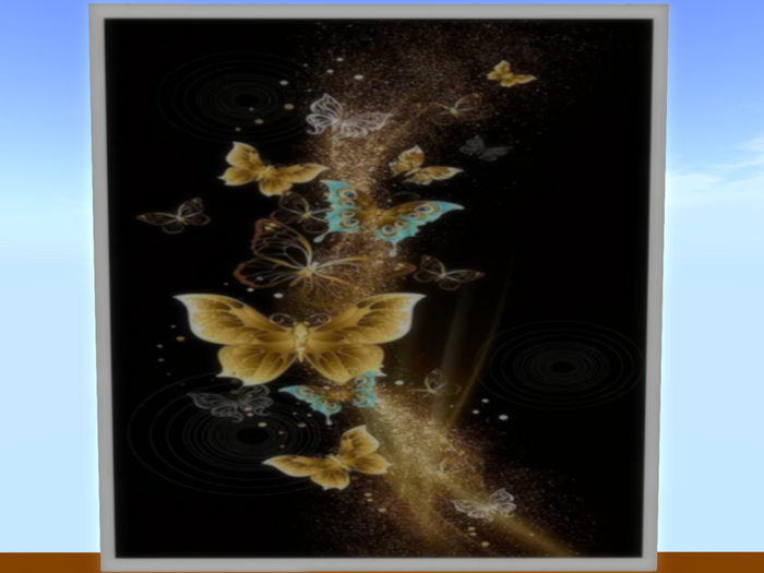 WA4 Golden Butterfly's with Blue