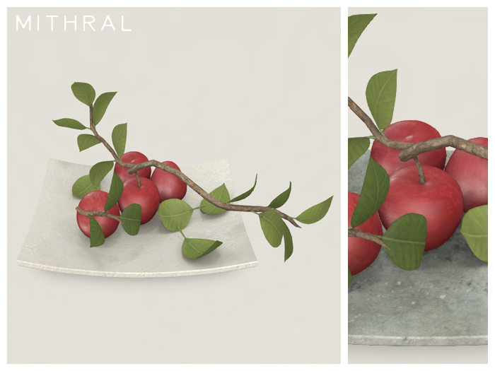 Mithral * Apple Branch Plate Fat Pack