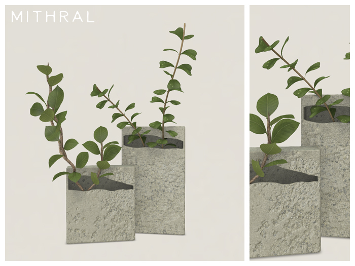 Mithral * Block Planter Duo Fat Pack