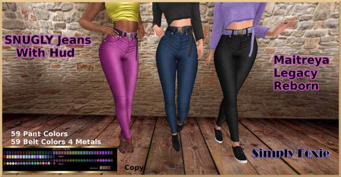 SNUGLY Jeans With Hud (Boxed)