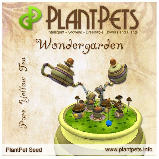 PlantPet Seed [Wondergarden *Pure Yellow Tea*] RARE