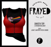 Frayed - Dakota Tops - Pride
