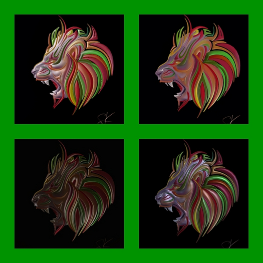 Lion_Ornament- Picture by SoKo