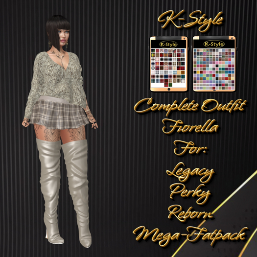 [K-Style] OUTFIT FIORELLA - MEGA-FATPACK #1