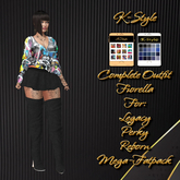 [K-Style] OUTFIT FIORELLA - MEGA-FATPACK #2