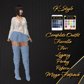 [K-Style] OUTFIT FIORELLA - MEGA-FATPACK #3